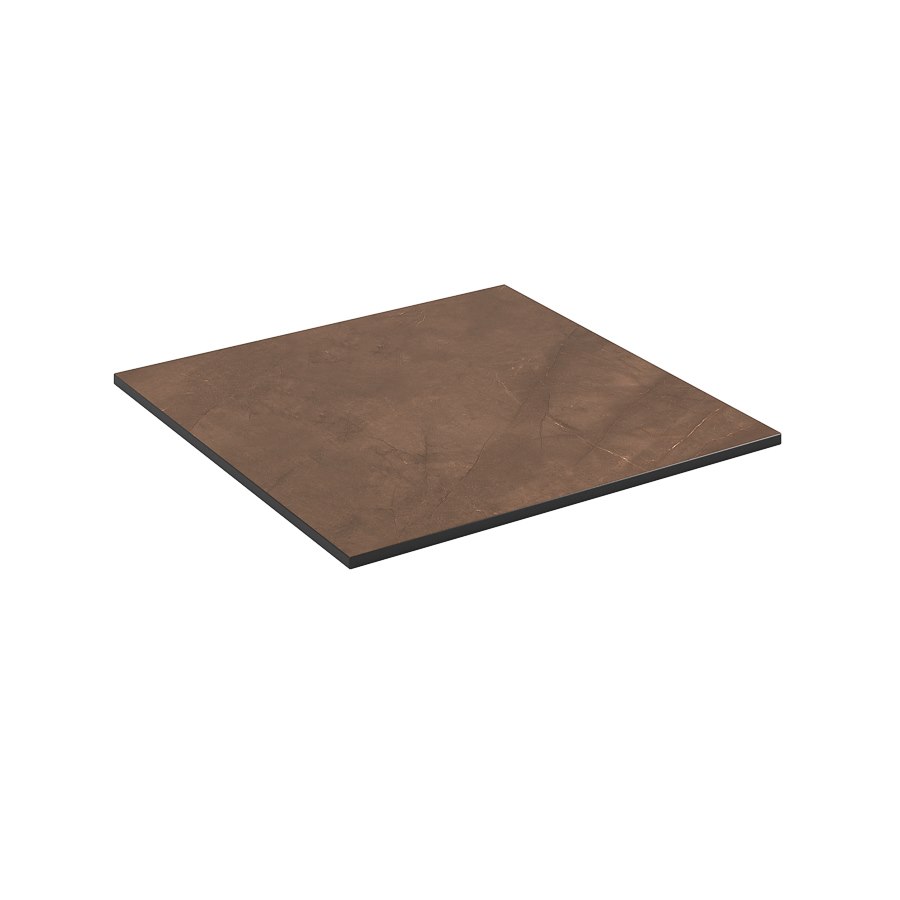 Bordsskiva kompaktlaminat, 70x70 cm, armani mauve marble