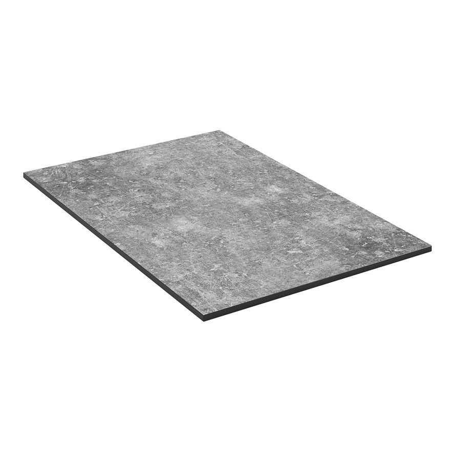 Bordsskiva kompaktlaminat, 110x70 cm, concrete