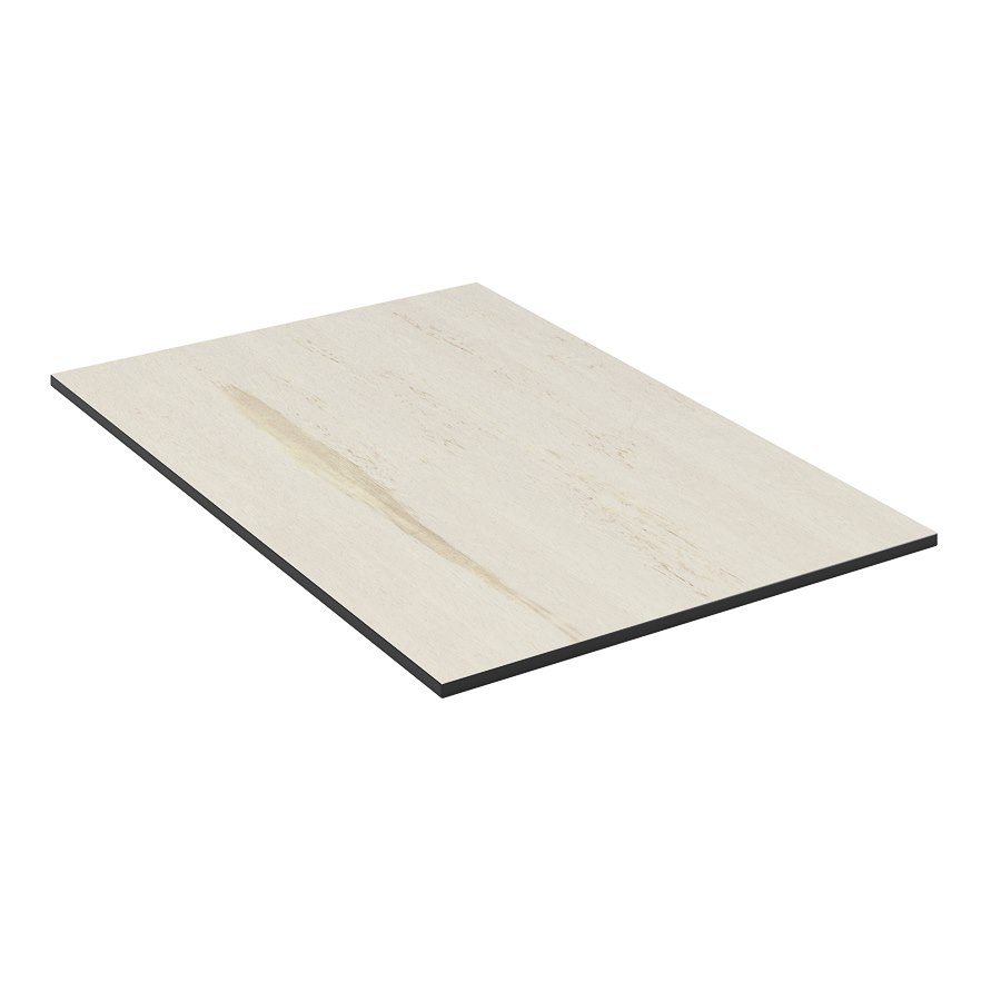 Bordsskiva kompaktlaminat, 110x70 cm, white wood