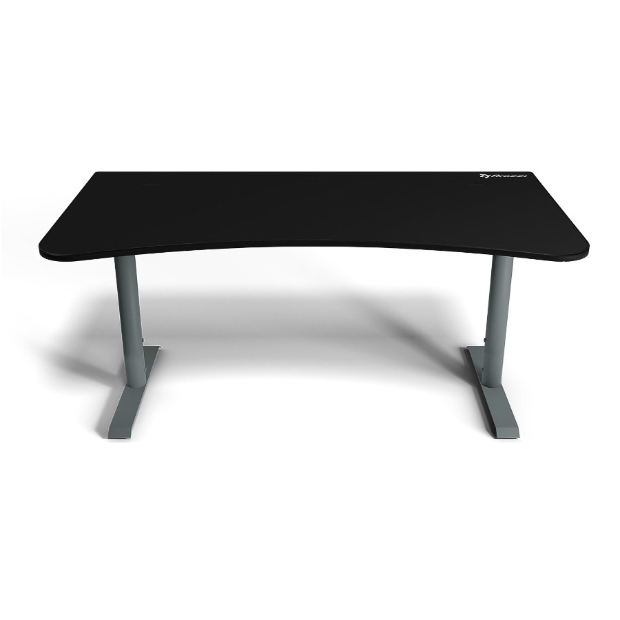 Skrivbord Arena Gaming Desk - Frozen Grey - Black