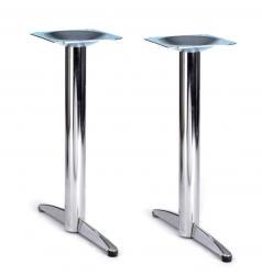 Bordsstativ Lincoln, 2 ben, h. 73 cm, krom