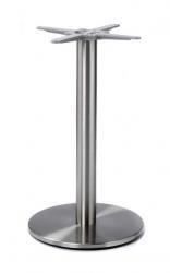 Bordsstativ Profile, rund fot, h. 72 cm, borstat stål