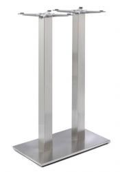 Bordsstativ Profile duo, h. 108 cm, rostfritt stål