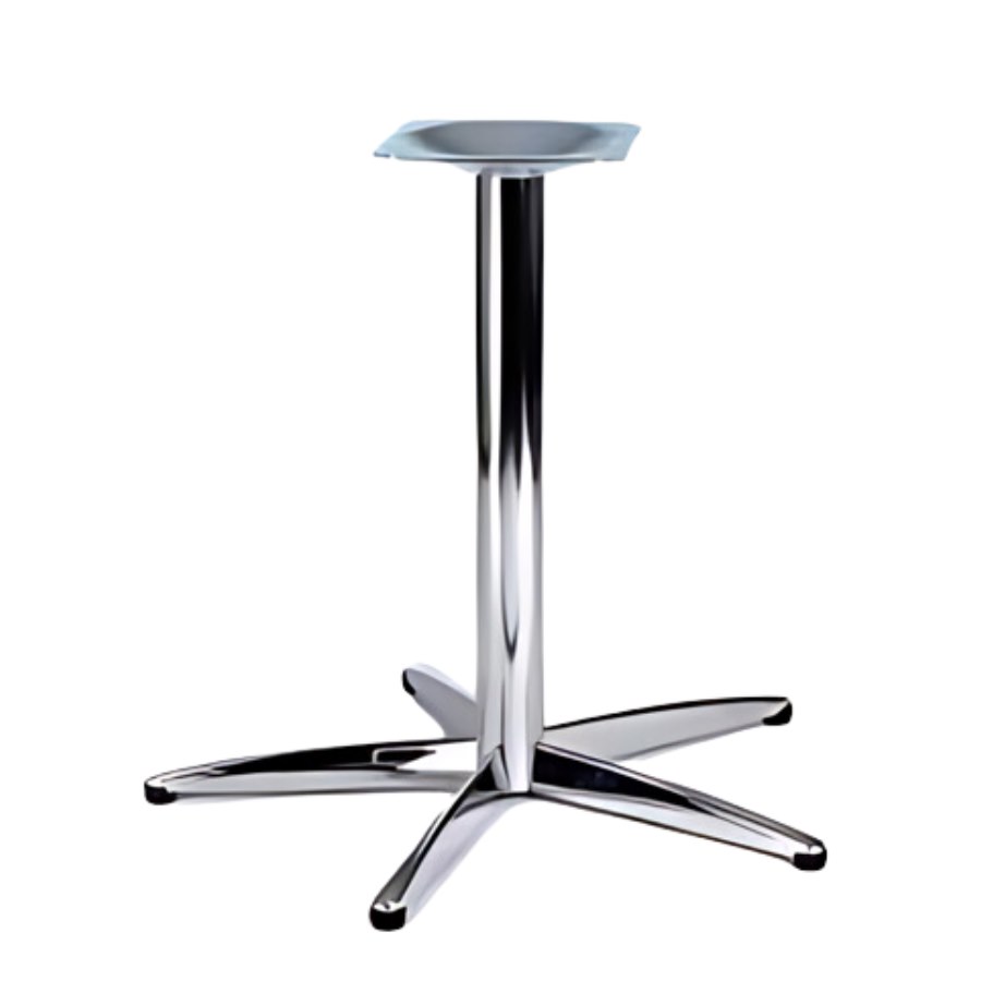 Bordsstativ Lincoln, 5-tåigt, h. 73 cm, krom