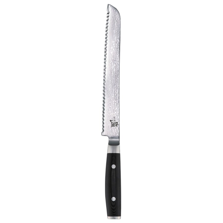 Brödkniv Ran, 23 cm, stål/svart