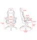 Ergonomisk kontors-/gamingstol, Vernazza