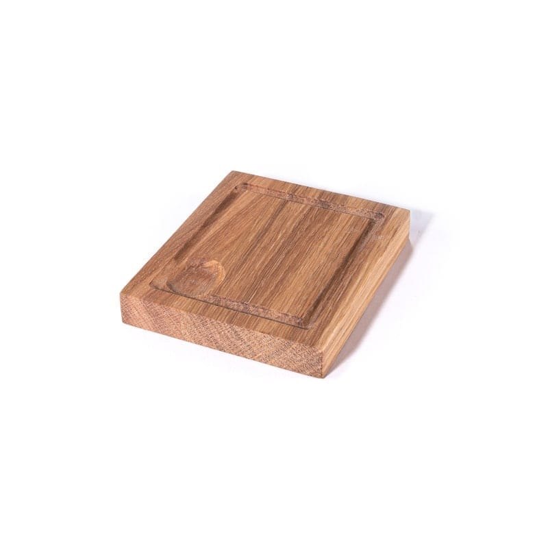 Planksteksbräda mini, 14x12x2 cm, oljad ek