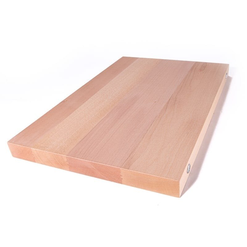 Huggbräda, bultad, bokträ, 60x40x4 cm