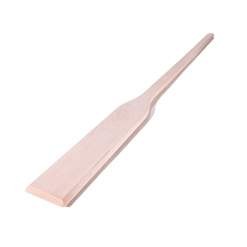 Omrörare, bokträ, 120 cm, utan hål