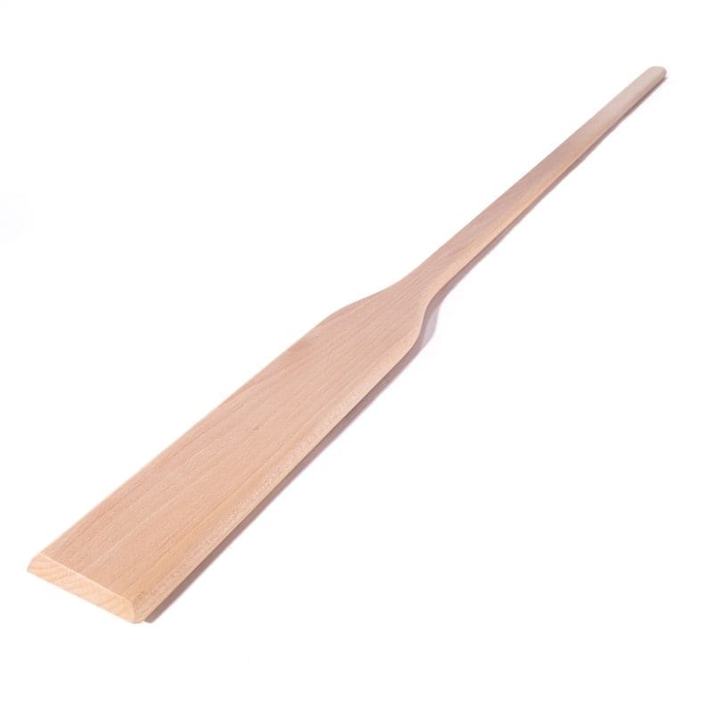 Omrörare, bokträ, 140 cm, utan hål