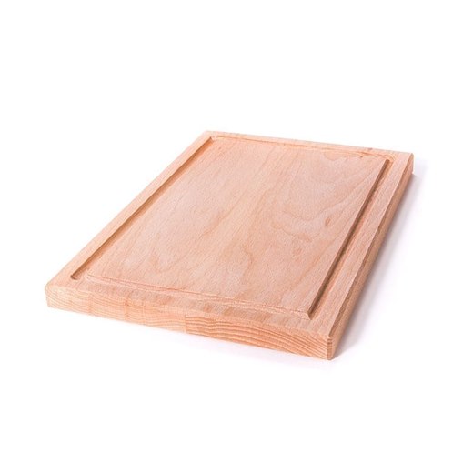 Skärbräda, oljad bok, skåra
