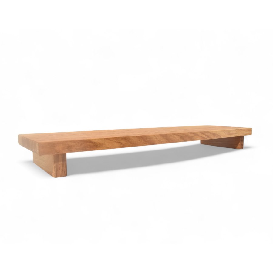 Tapasbräda, ek, fot, 60x17x2 cm, höjd 4 cm