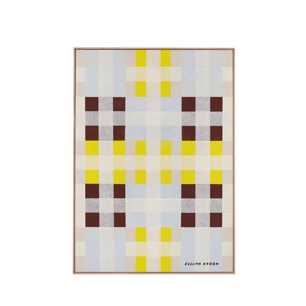 Wall of Art, 52,5x72,5x3 cm, mörk träram, December