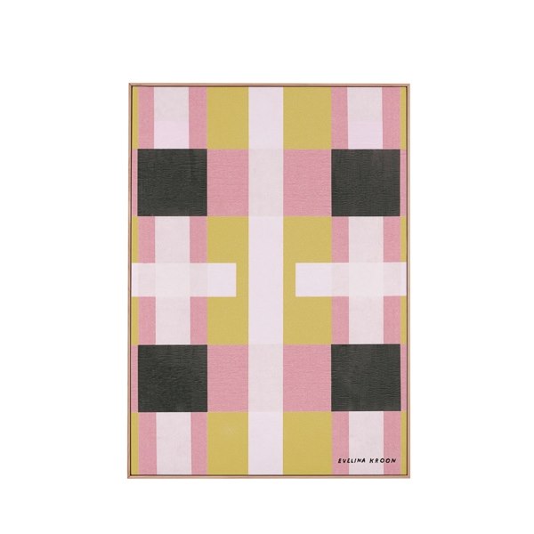 Wall of Art, 102,5x142,5x3 cm, mörk träram, maj