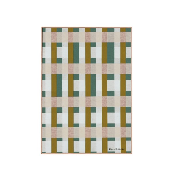 Wall of Art, 52,5x72,5x3 cm,  mörk träram, November