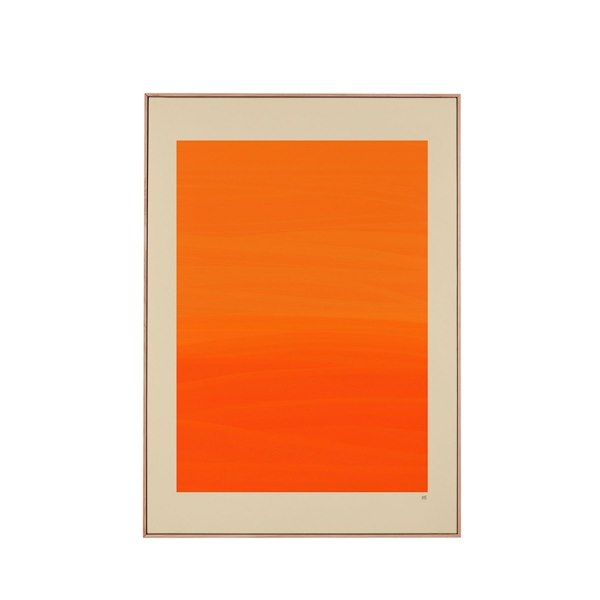 Wall of Art, 52,5x72,5x3 cm, mörk träram, Copenhagen