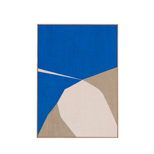 Wall of Art 52,5x72,5x3 cm, ekram, Nexus Blue