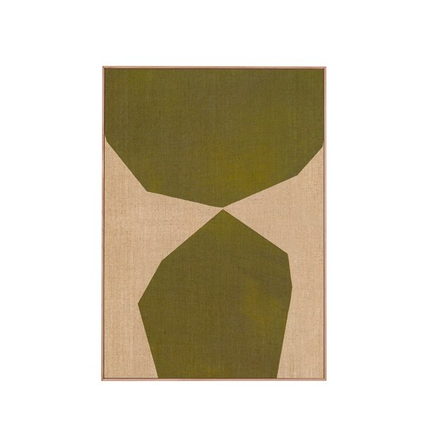 Wall of Art, 72,5x102,5x3 cm, ekram, Nexus Green
