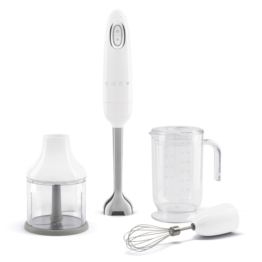 Stavmixer 50's Style med tillbehör, vit