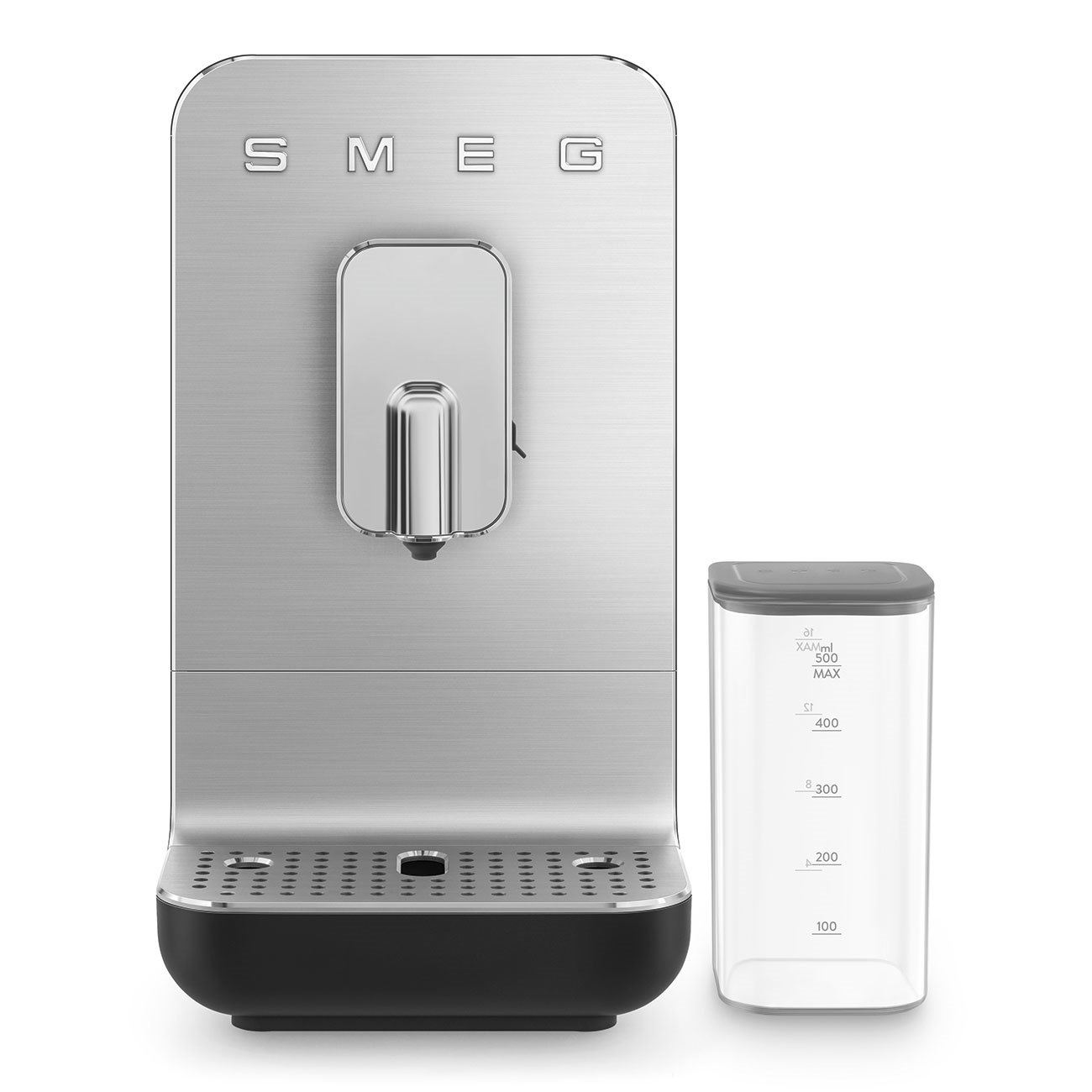 Helautomatisk espressomaskin, matt svart, intr. mjölkskumsbehållare