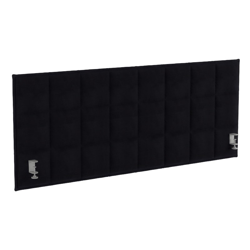 Stitch bordsskärm 166x65x8,5cm, svart