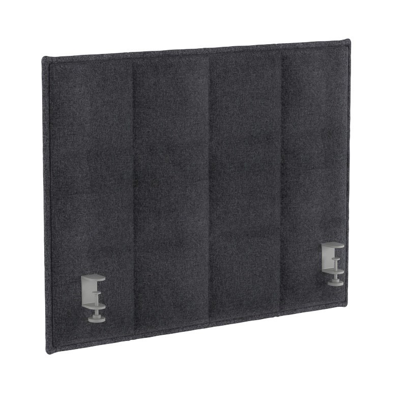 Stitch bordsskärm 86x65x8,5cm, mörkgrå