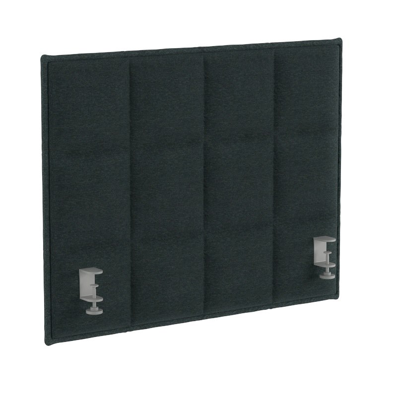 Stitch bordsskärm 86x65x8,5cm, mörkgrön
