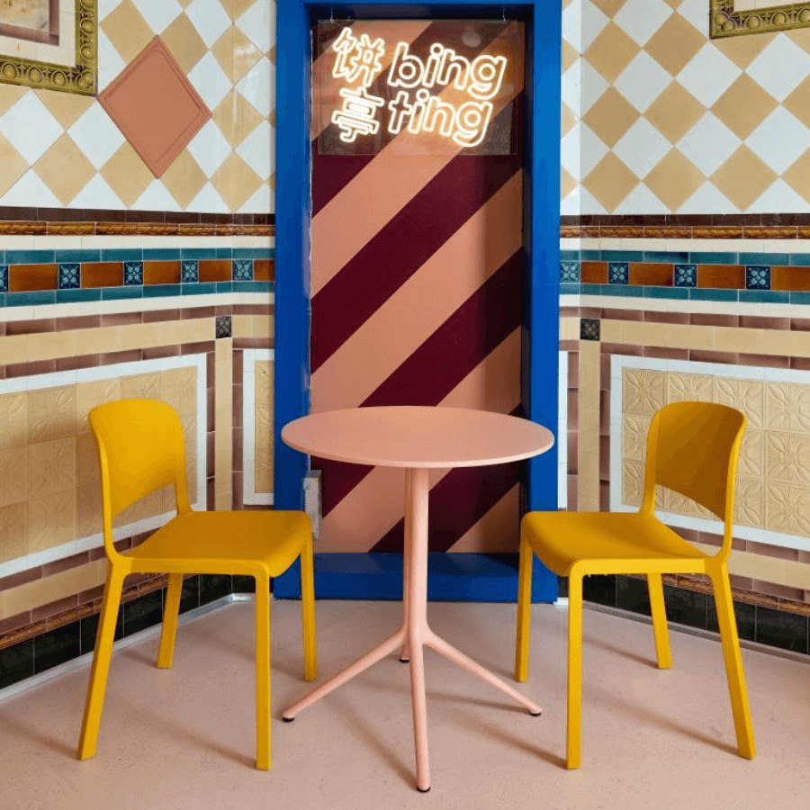 Bordsstativ Elliot 5475, h. 73 cm, rosa