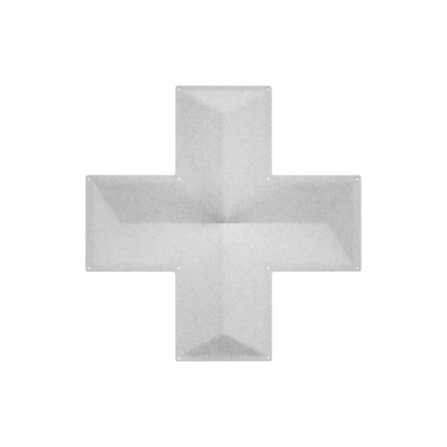 Hängande ljudabsorbent, Air-X 3-pack, 44x44 cm, vit