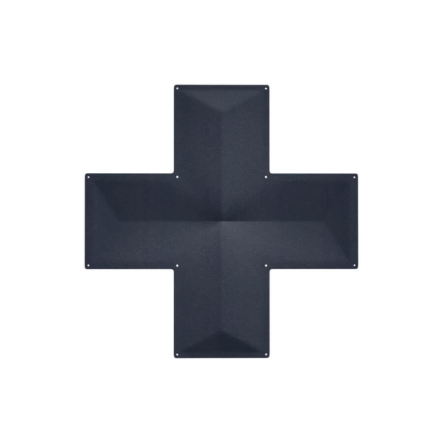 Hängande ljudabsorbent, Air-X 3-pack, 44x44 cm, mörkblå