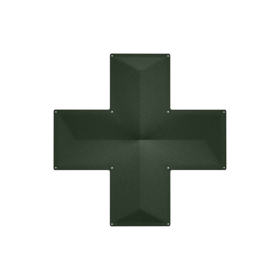 Hängande ljudabsorbent, Air-X 3-pack, 44x44 cm, grön