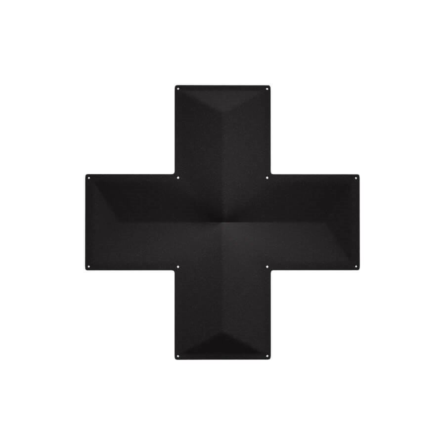 Hängande ljudabsorbent, Air-X 10-pack, 44x44 cm, svart