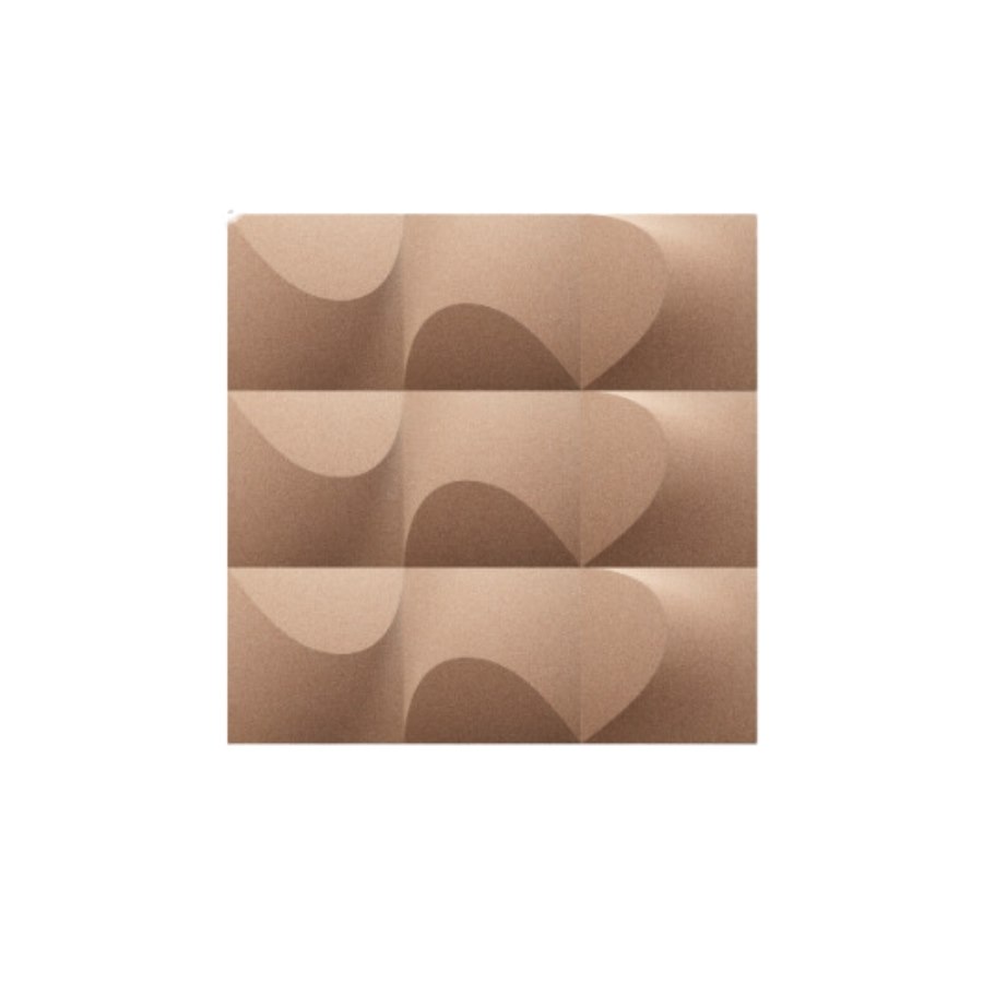 Väggabsorbent Sahara 4-pack, 45x45x6 cm, Natur kork