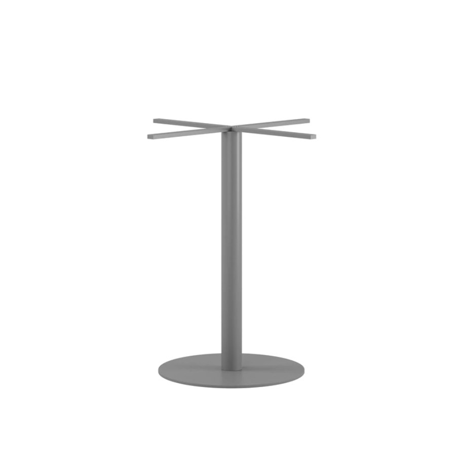 Pelarstativ Design S, Ø54 cm, höjd 88 cm, silvergrått