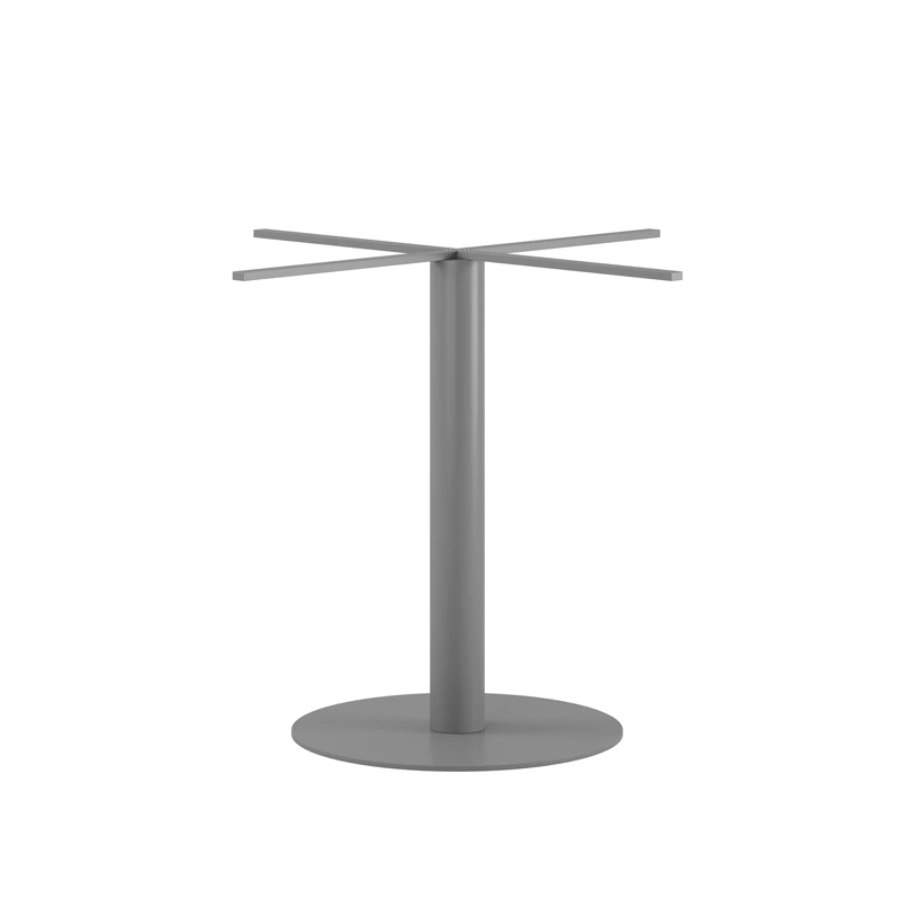 Pelarstativ Design S, Ø62 cm, höjd 88 cm, silvergrått