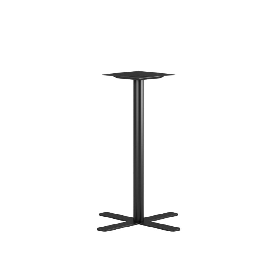 Krysstativ Design S, b. 50 cm, h. 88 cm, svart