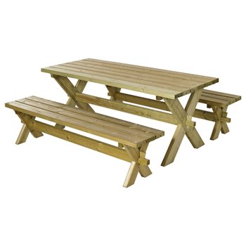Nostalgia Bord & benksett, 177 cm