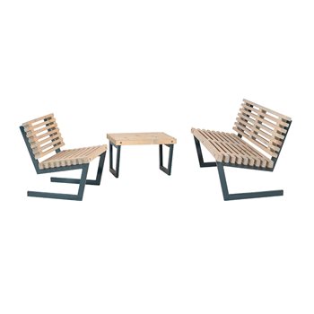 Siesta loungeset med litet bord