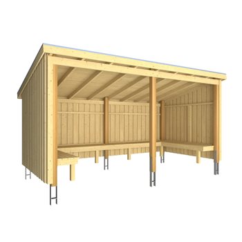 Nordic Eldstuga 9,5 m², Typ 1C
