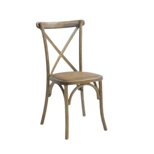 Stol Kryss trä, stapelbar