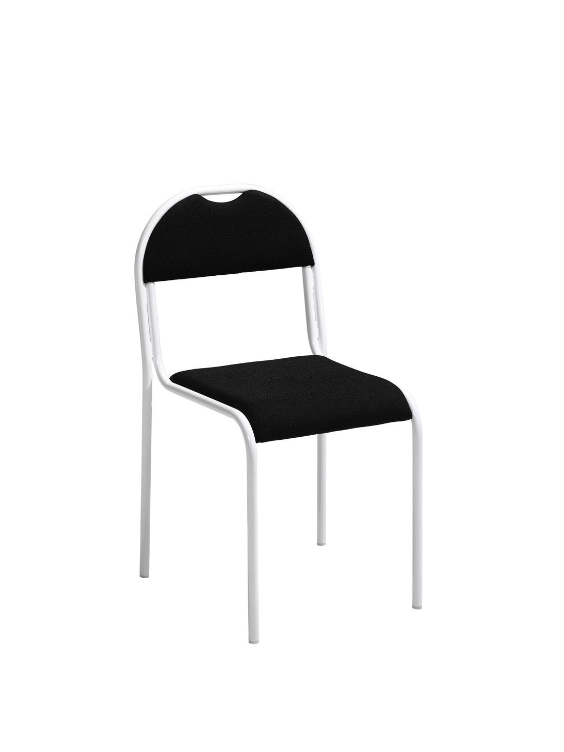 Konferensstol RX002, Svart tyg / Vit