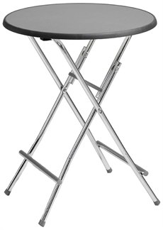Flip Dia 70 cm, Svart, Galvat stativ