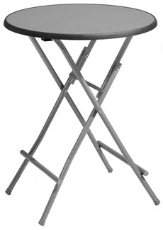 Flip Dia 85 cm, Svart, Silvergrått stativ