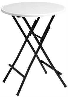 Flip Dia 70 cm, Vit, Svart stativ