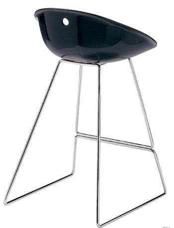 Barstol Gliss 902 sitthöjd 65 cm, färg svart