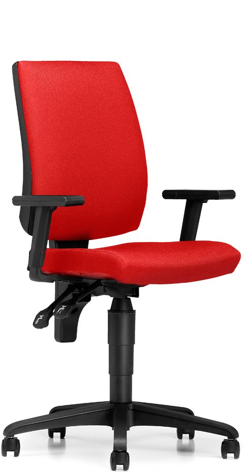 Kontorsstol Taktik, röd