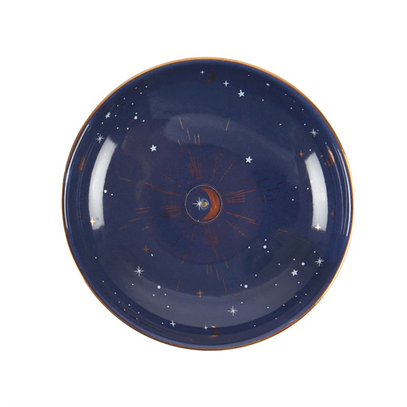 Rökelsehållare i keramik Moon & Stars