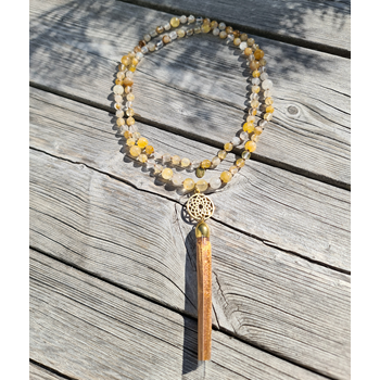 Golden Light. Golden Healer Mala