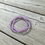 Peace. Facetterat Armband Ametist