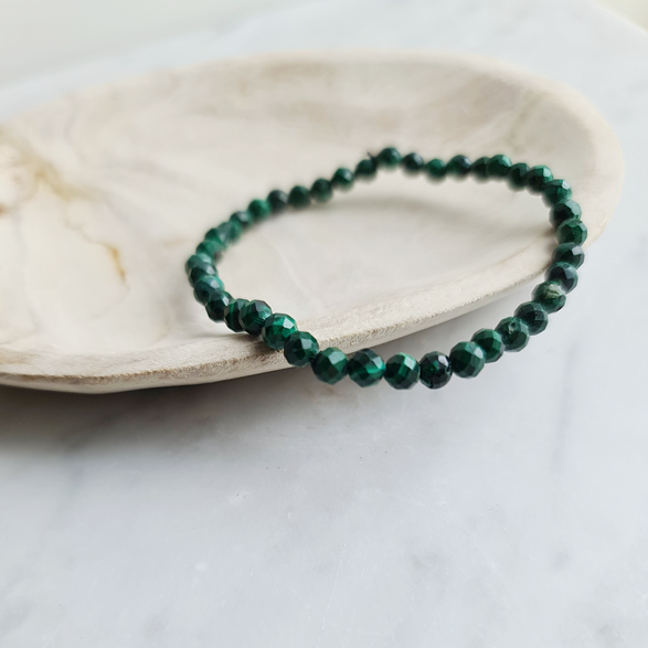 Changes. Facetterat Armband Malakit